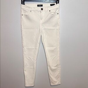 Buffalo David Bitton Women's Cream Skinny Jeans